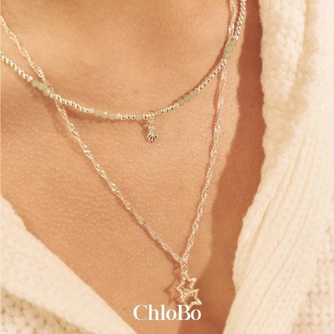Bobble Chain Hummingbird Necklace - Image 3