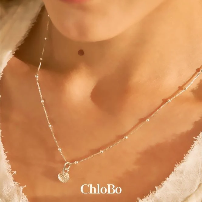 Delicate Cube Chain Dreamcatcher Necklace - Image 2