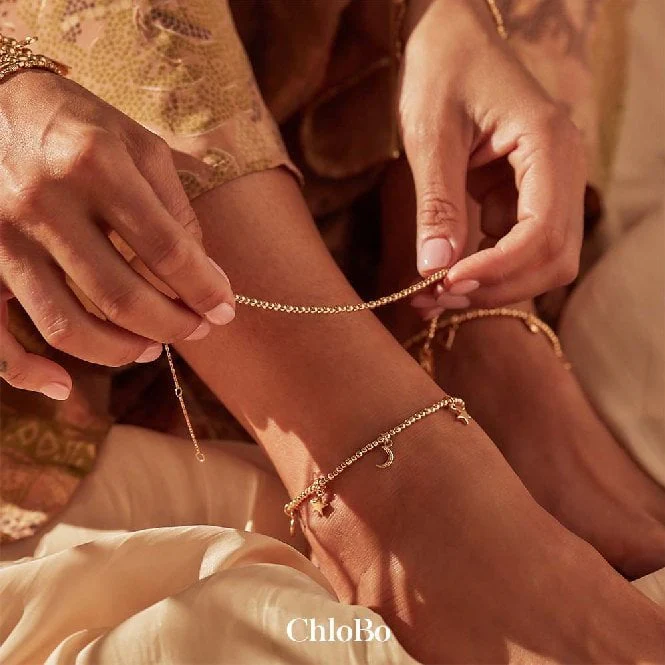 Inset Star Anklet - Image 4