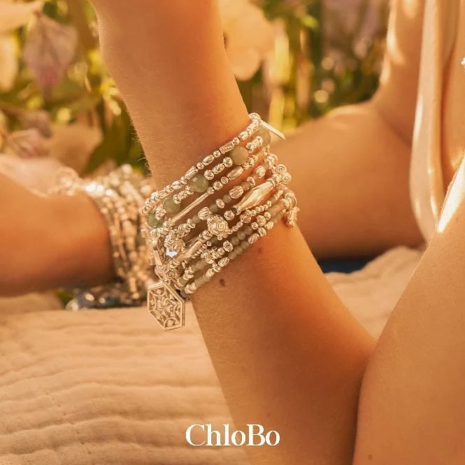 Mini Small Ball Double Angel Wing Bracelet - Image 5