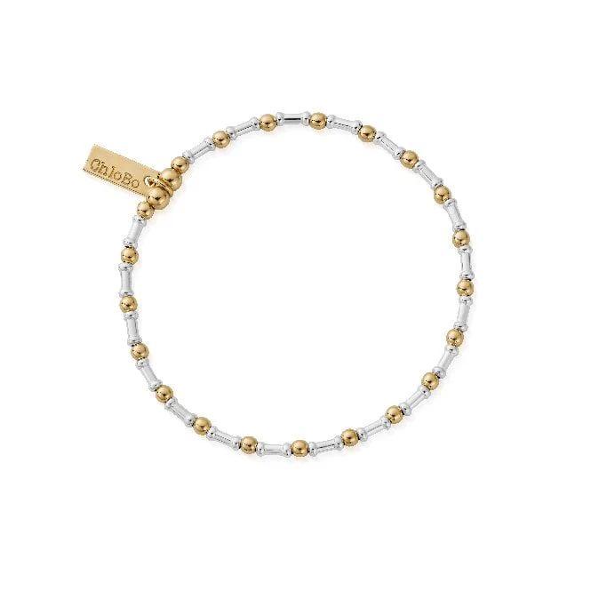 Mixed Metal Rhythm Of Water Bracelet
