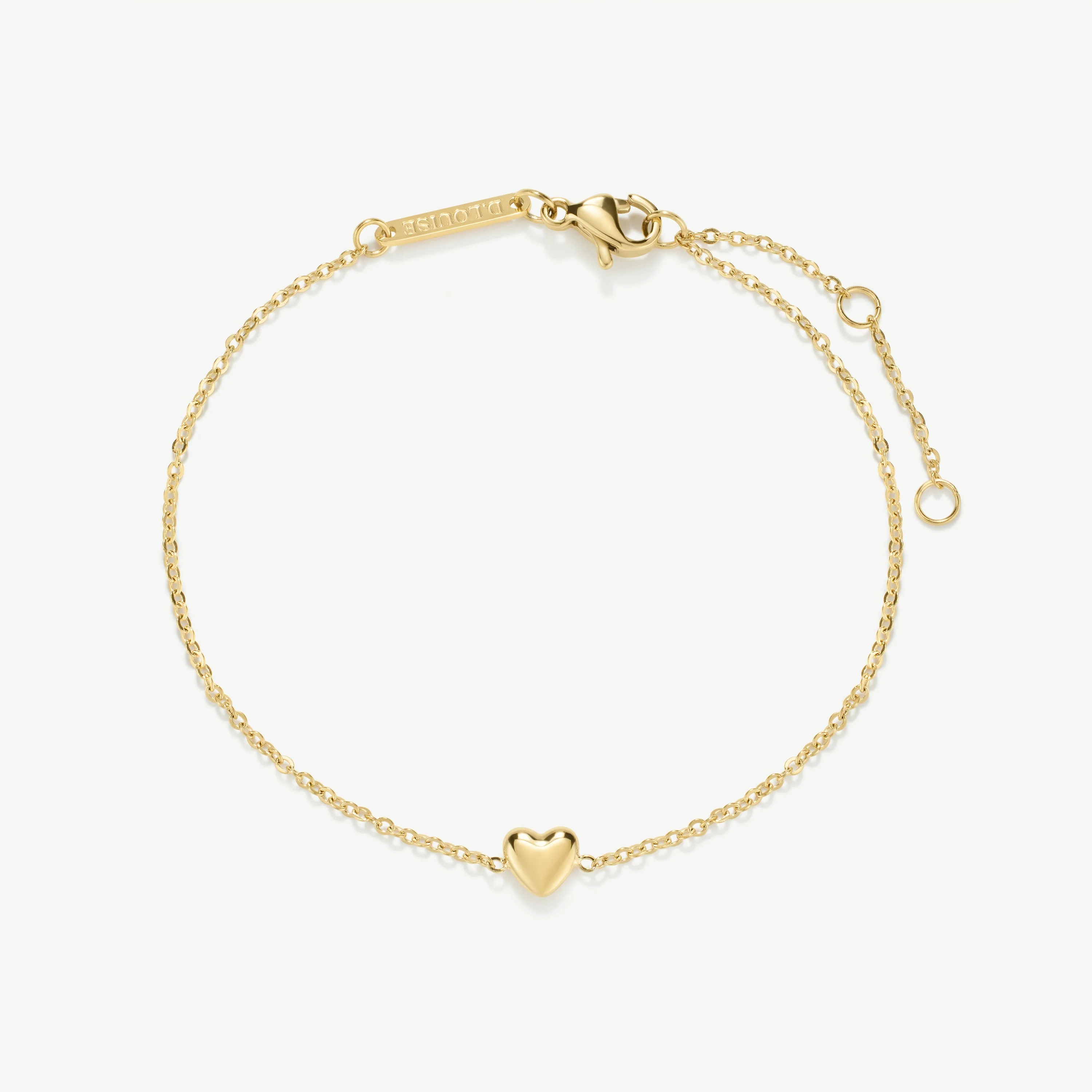 Gold Mini Heart Bracelet