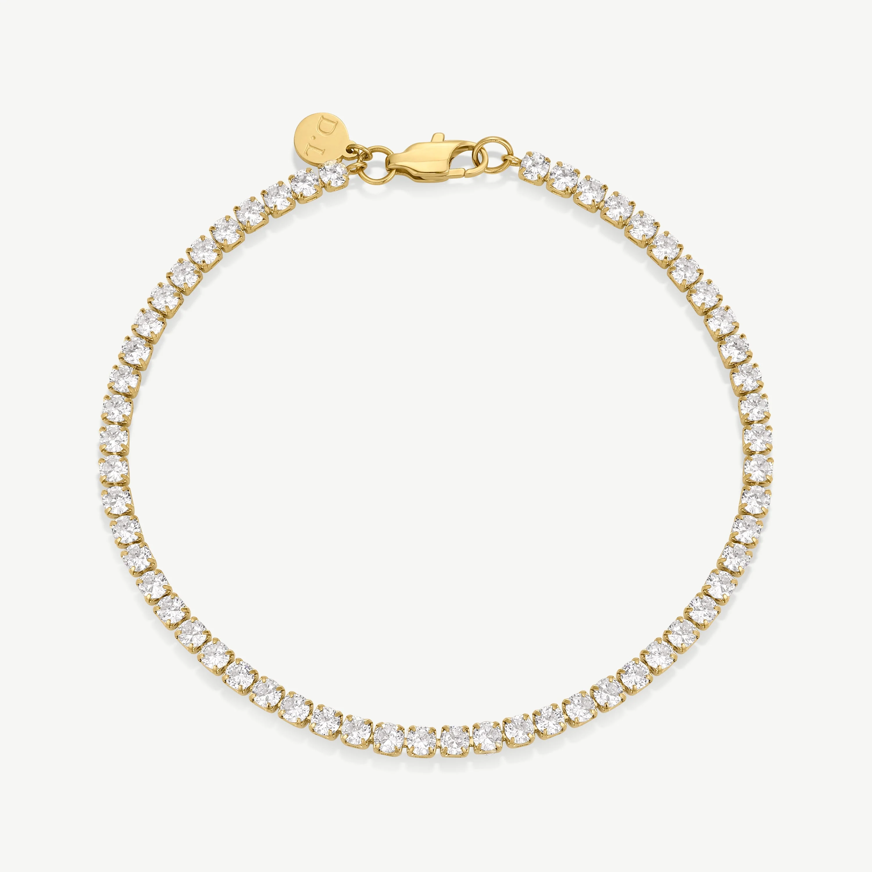 Gold Tennis Bracelet