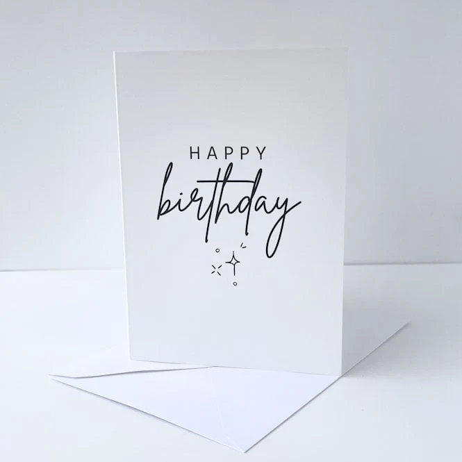 Greeting Card - Happy Birthday