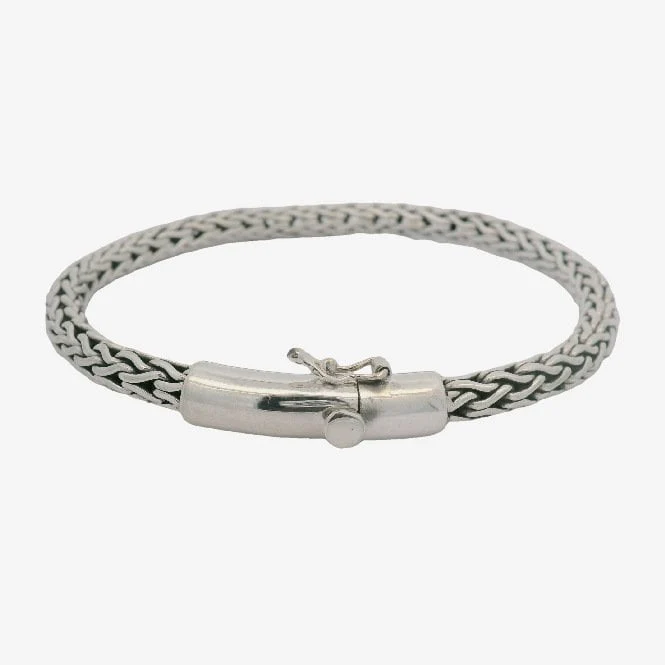 Silver Ornate Bracelet, 22cm