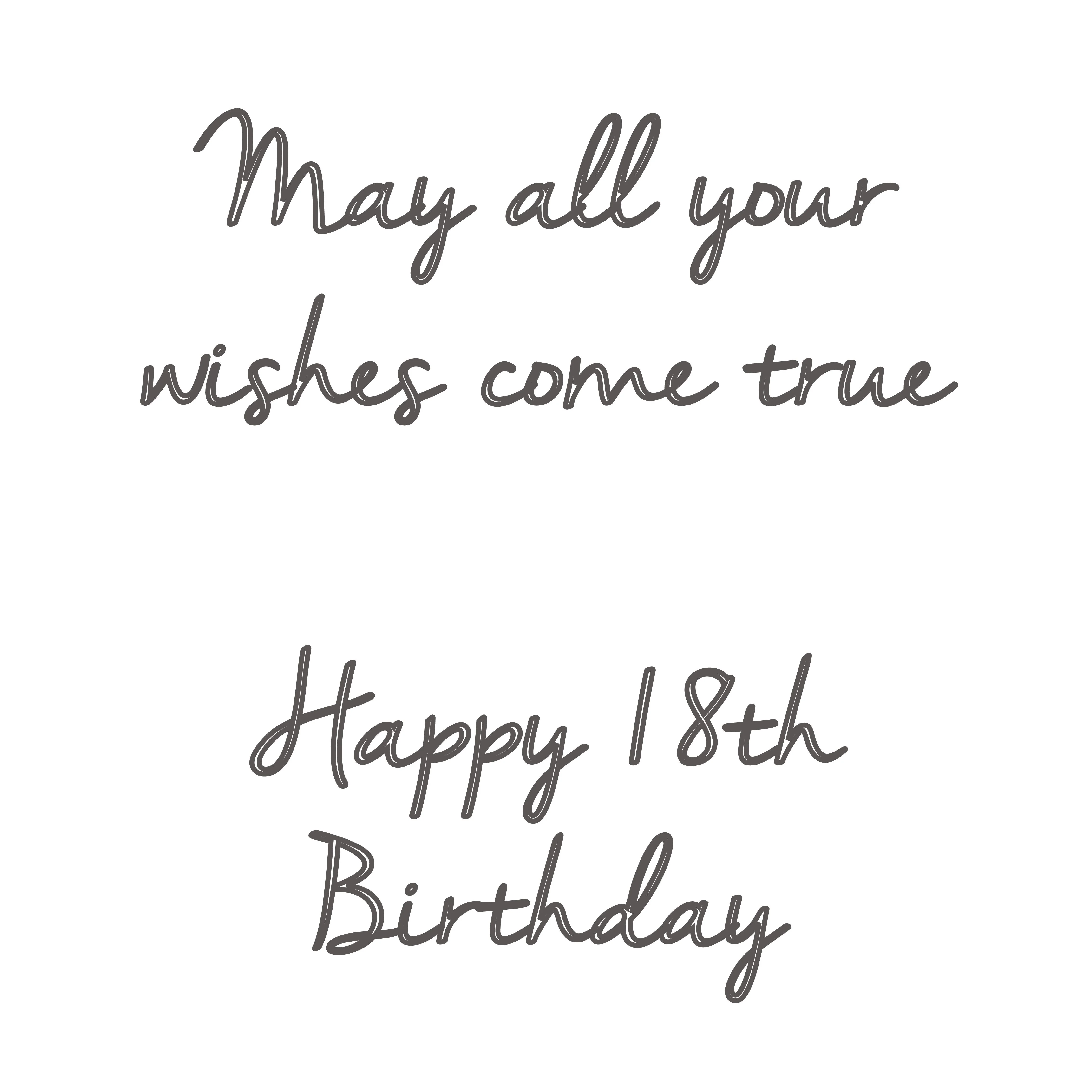 18th Birthday Wishbone Necklace in Sterling Silver - Image 2