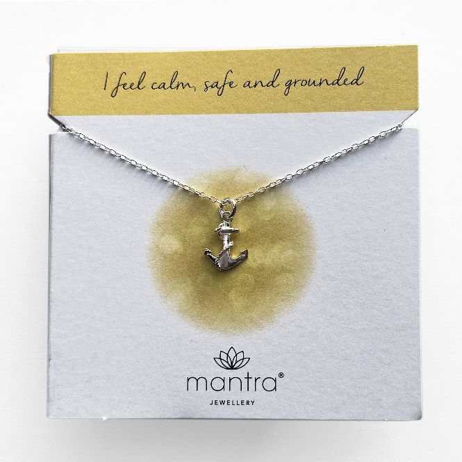 Anchor Necklace in Sterling Silver - Image 3