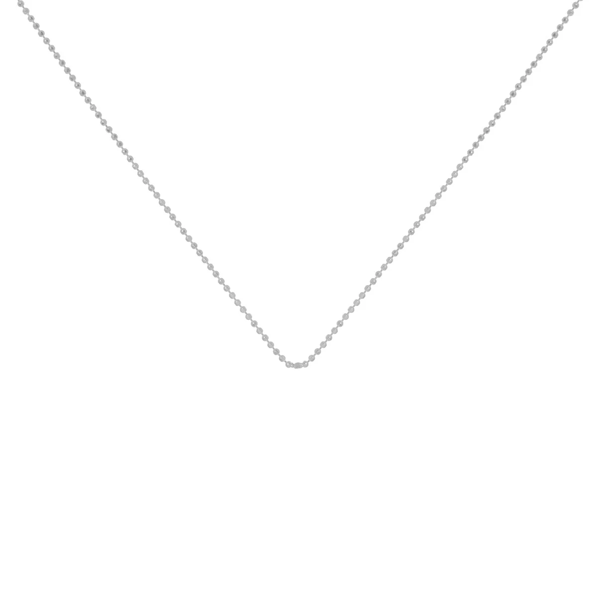 Ball Chain in Sterling Silver, 55-60cm