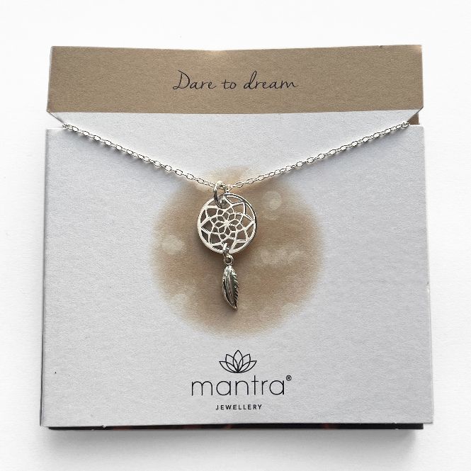 Dreamcatcher Necklace in Sterling Silver - Image 3