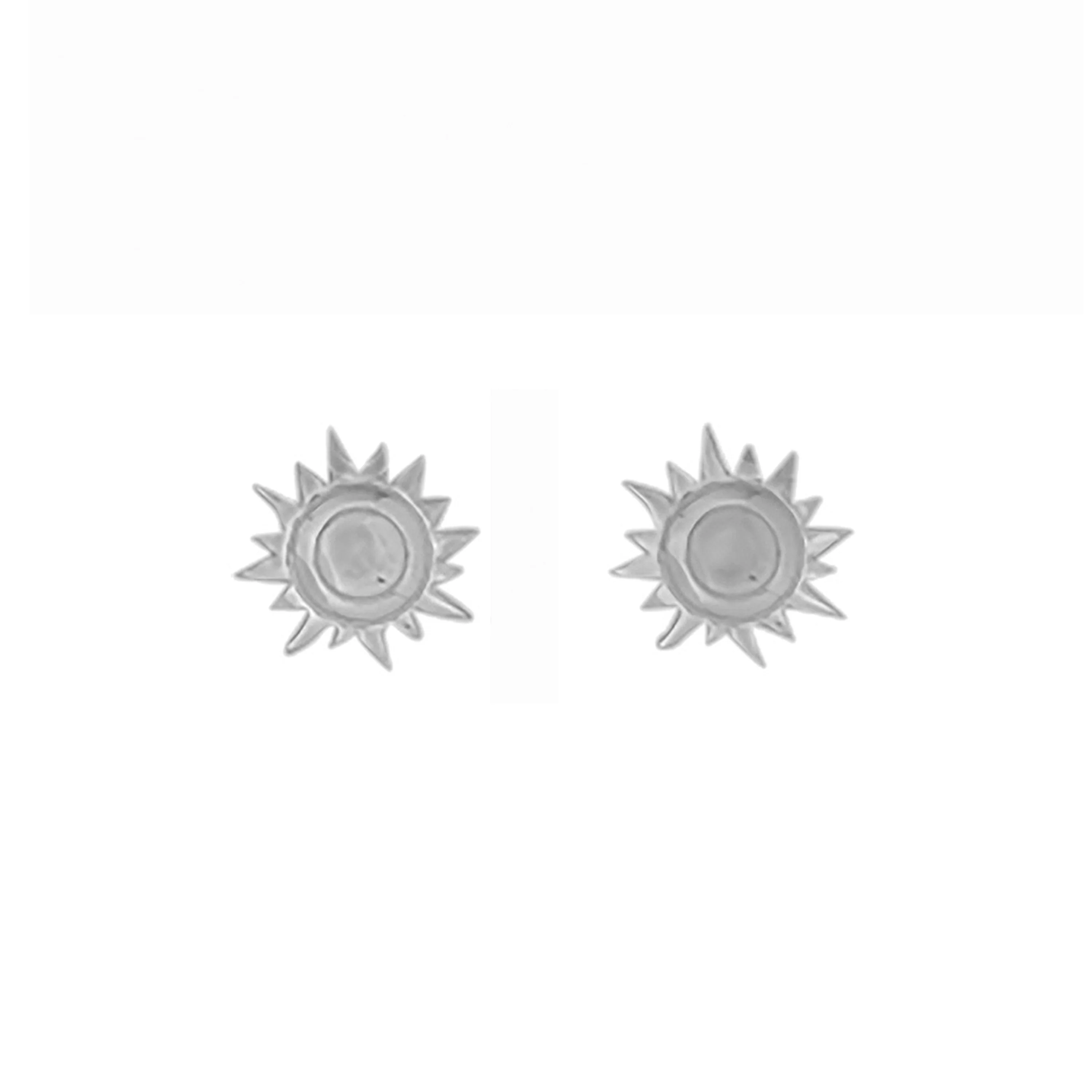 Friendship Sunshine Earrings in Sterling Silver