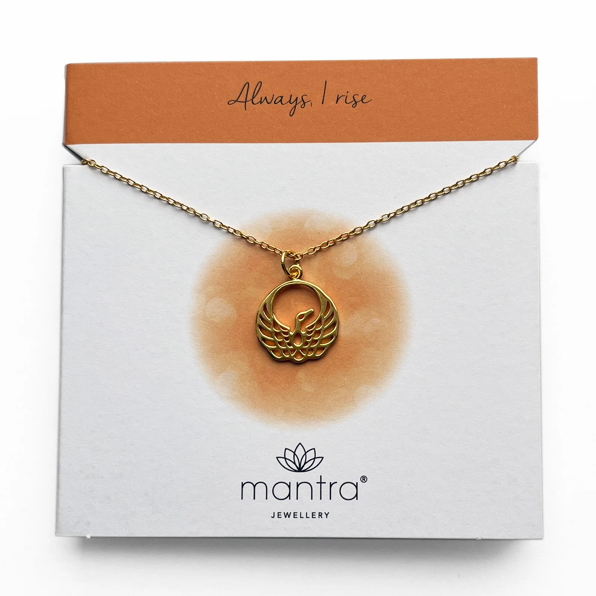 Phoenix Necklace in Gold - Image 3