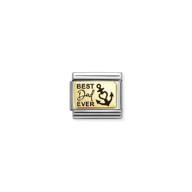 Classic Gold Best Dad Ever Friends & Family Charms