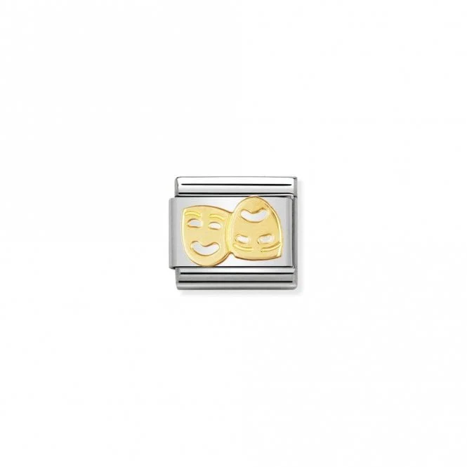 Classic Gold Masks Fashion & Fun Charms