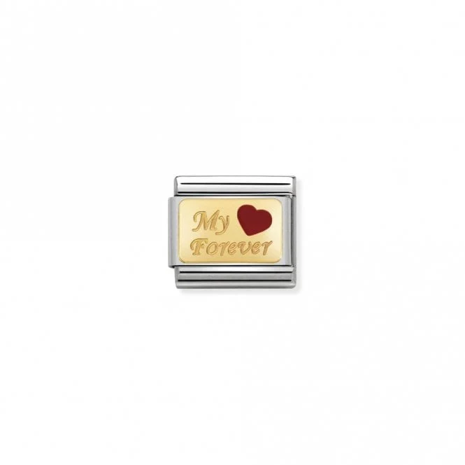 Classic Gold My Forever Love & Hearts Charms