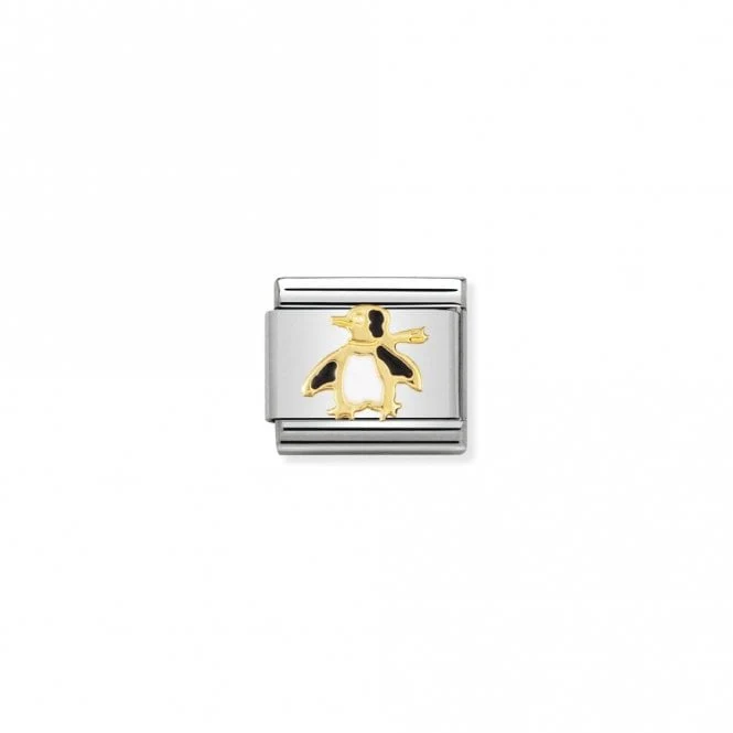 Classic Gold Penguin Animal Charms
