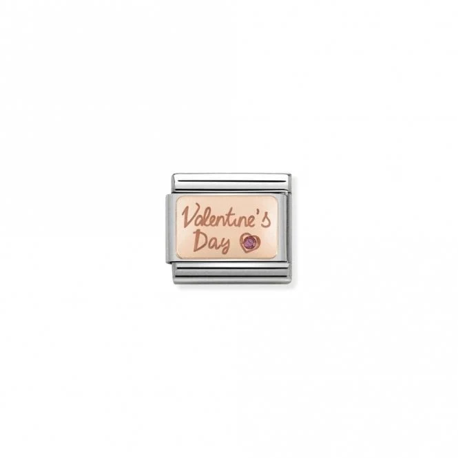 Classic Rose Gold CZ Valentine's Day Love & Hearts Charms