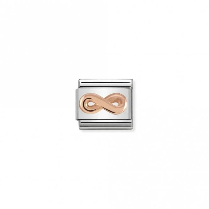 Classic Rose Gold Infinity Love & Hearts Charms