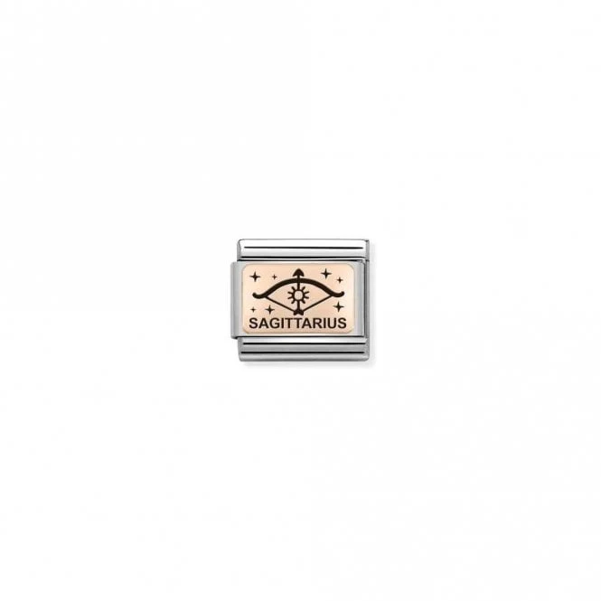 Classic Rose Gold Star-Sign Sagittarius Zodiac Charms