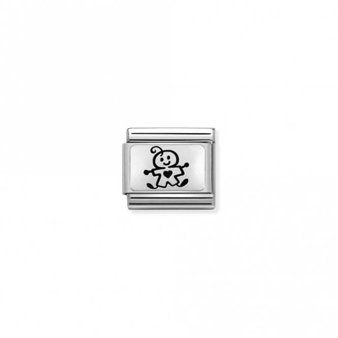 Classic Silver Baby Boy Friends & Family Charms