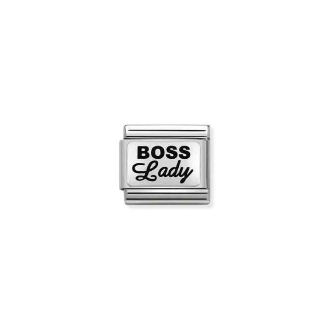 Classic Silver Boss Lady Friends & Family Charms