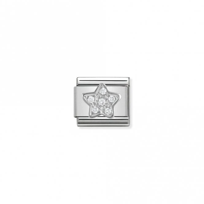 Classic Silver CZ Star Fairytale & Fantasy Charms