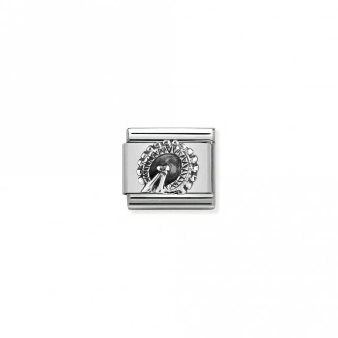 Classic Silver London Eye Travel Charms