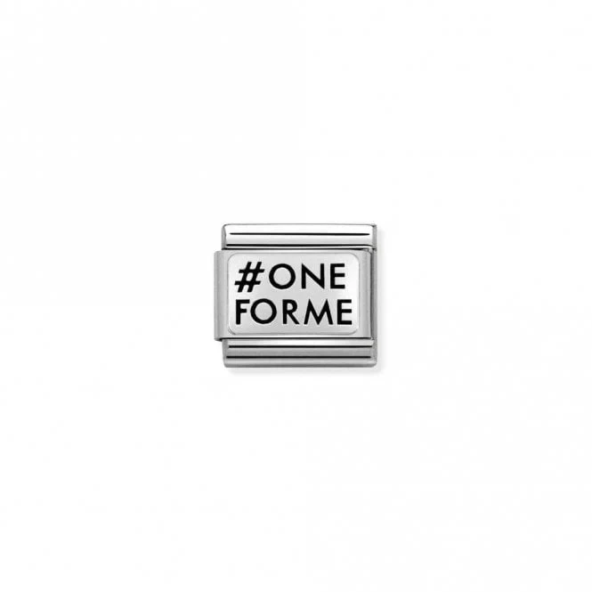 Classic Silver #ONEFORME One For Me One For You Friends & Family Charms