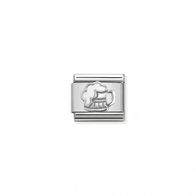 Classic Silver Pint Of Beer Food & Drink Charms