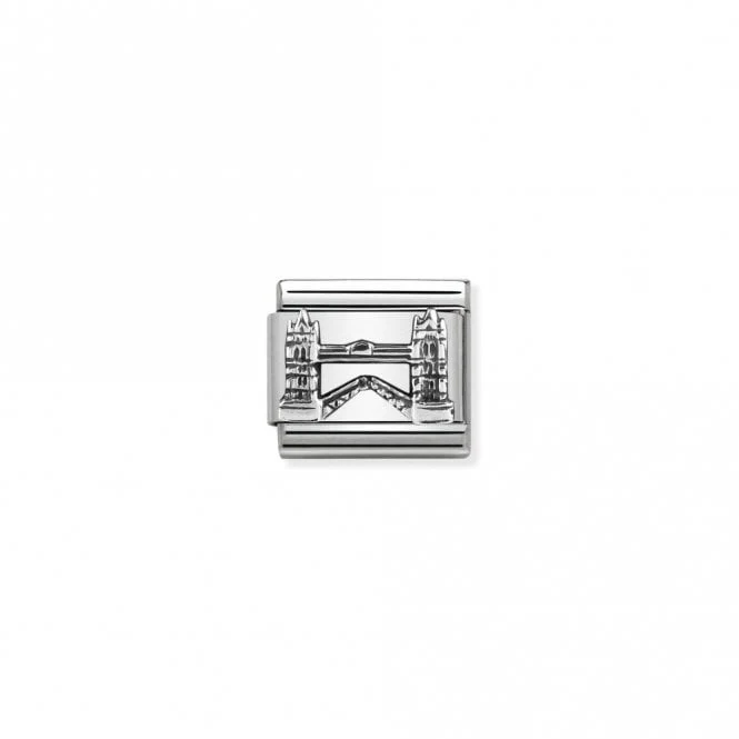 Classic Silver Tower Bridge Travel Charms