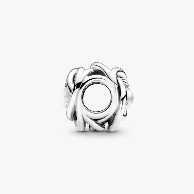 April Birthstone Eternity Circle Charms - Image 2
