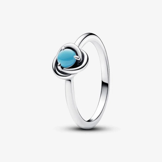 December Birthstone Eternity Circle Ring, Size 56