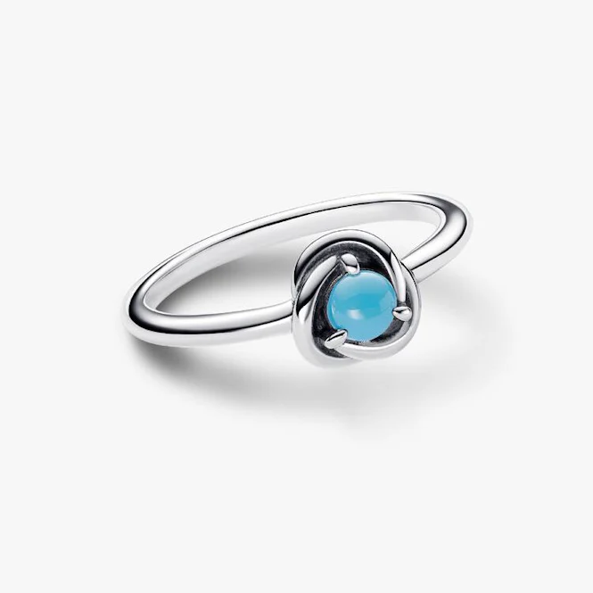 December Birthstone Eternity Circle Ring, Size 50 - Image 2