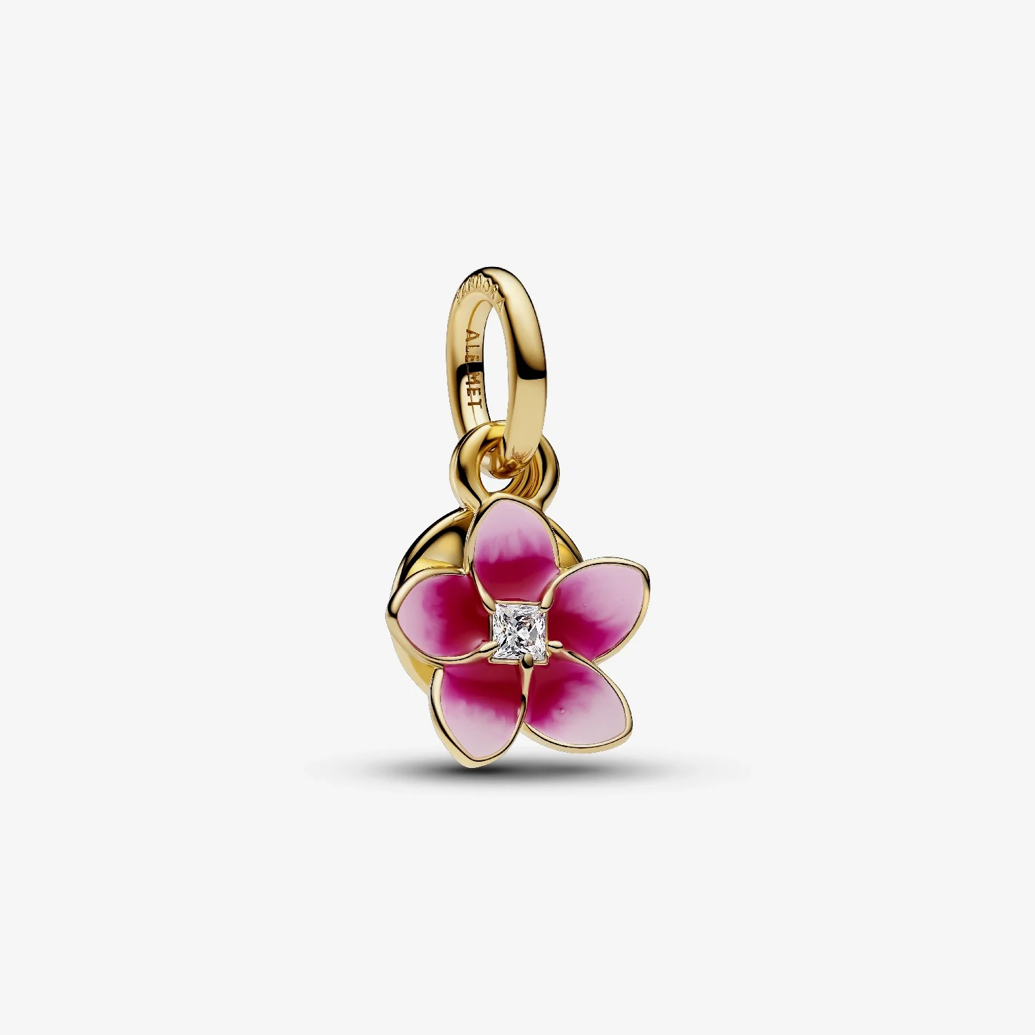 Disney Gold Moana Flower Dangle Charms
