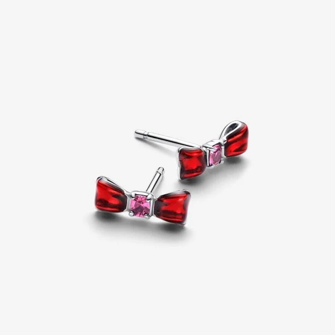 Disney Snow White Bow Stud Earrings