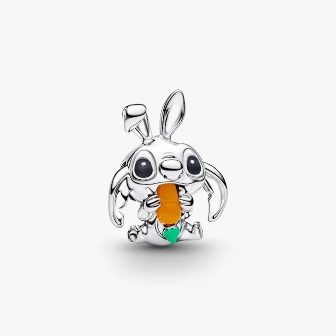Disney Stitch Easter Bunny Charms