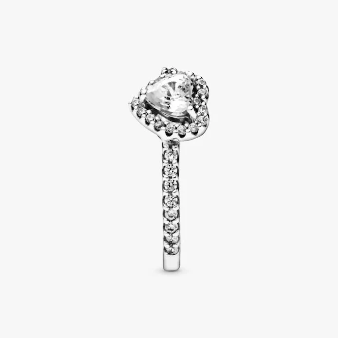 Elevated Heart Ring, Size 50 - Image 2