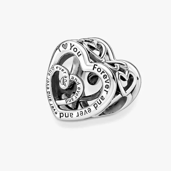 Entwined Infinite Hearts Charms - Image 4