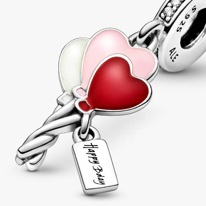 Happy Bday Balloon Dangle Charms - Image 2