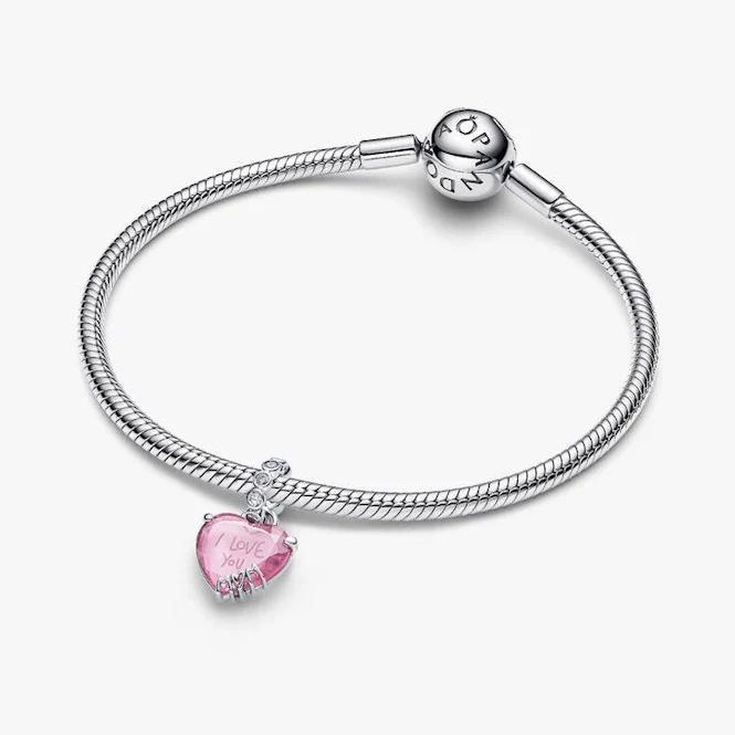 I Love You Mom Dangle Charms - Image 2