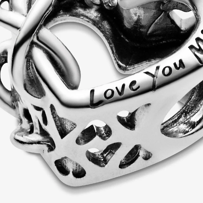 Love You Mum Infinity Heart Charms - Image 4