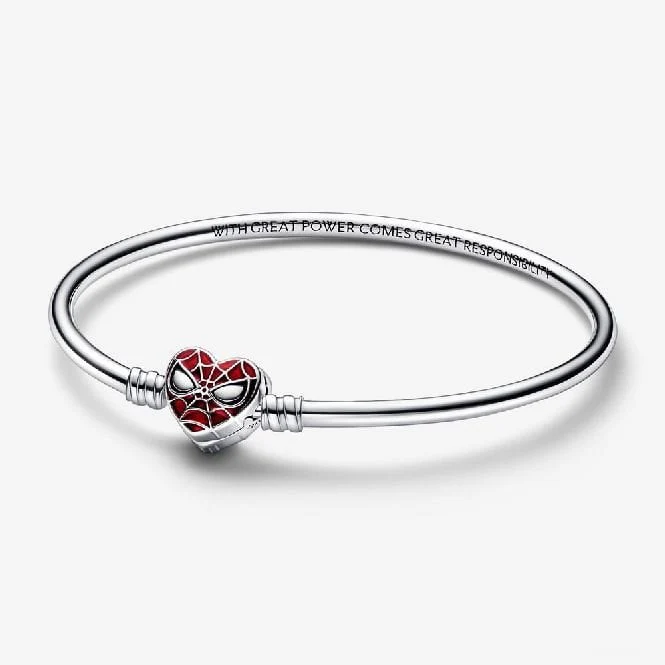 Marvel Spider-Man Mask Clasp Bangle, 19cm