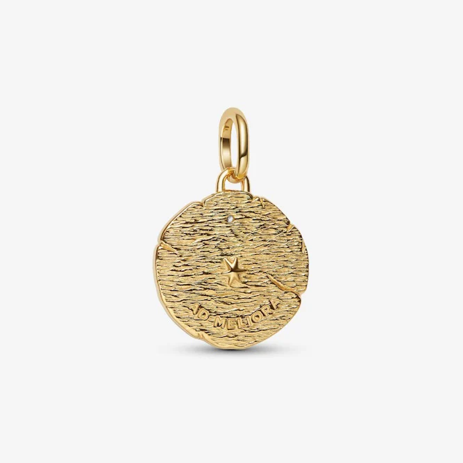 ME Gold Crossing Arrows Medallion Charms - Image 3