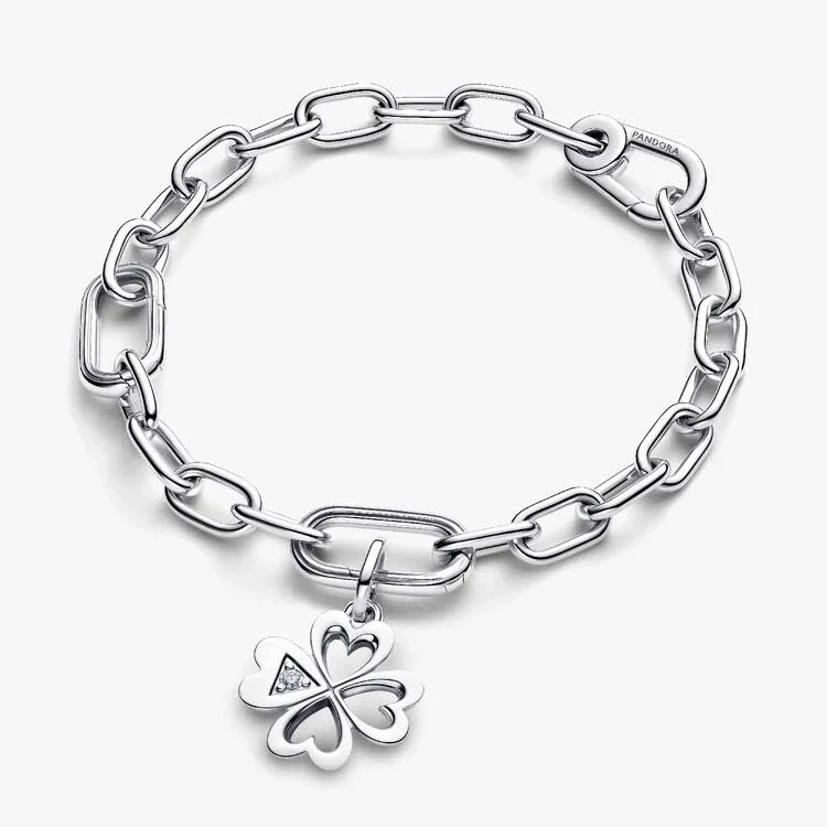 ME Heart Four-Leaf Clover Medallion Charms - Image 3