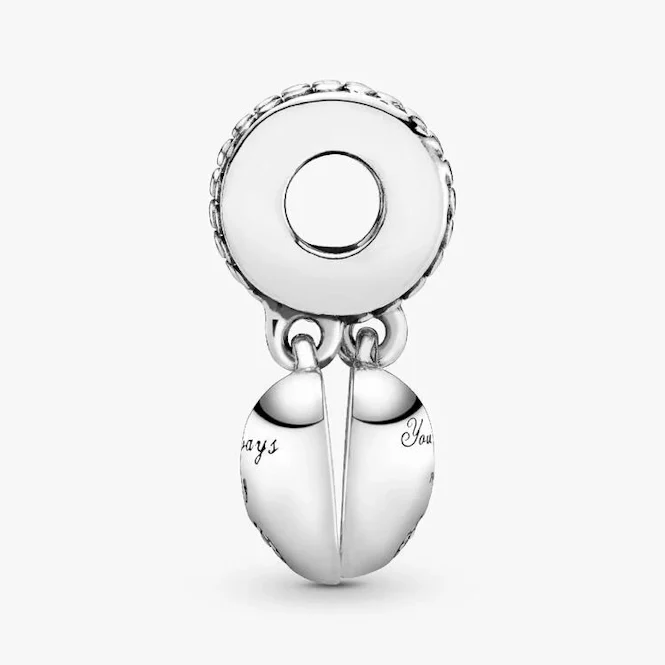 Mother & Daughter Hearts Dangle Charms - Image 4