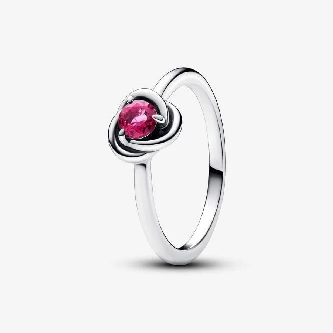 October Birthstone Eternity Circle Ring, Size 56