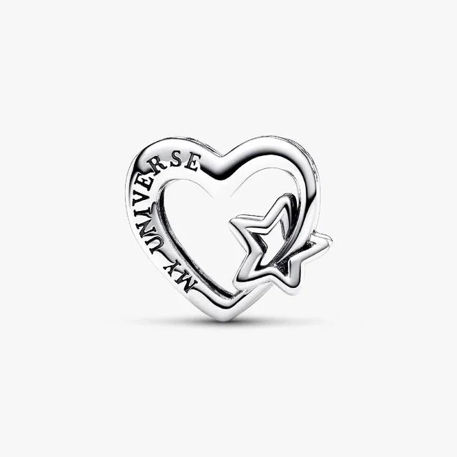 Openwork Family Heart & Star Charms - Image 3