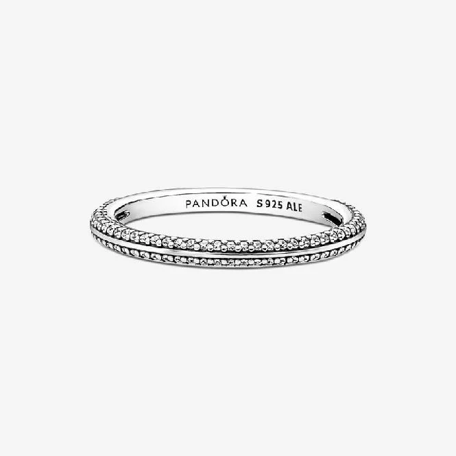 Pave Ring, Size 50 - Image 2
