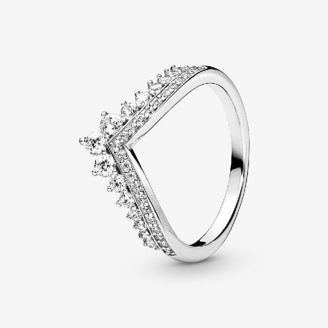 Princess Wishbone Ring, Size 62