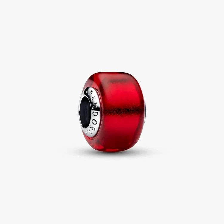 Red Murano Glass Charms