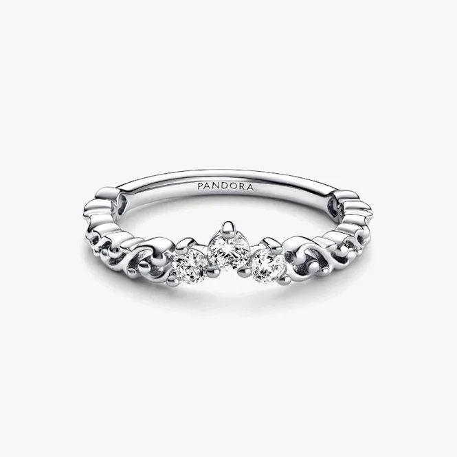 Regal Swirl Tiara Ring, Size 48 - Image 2